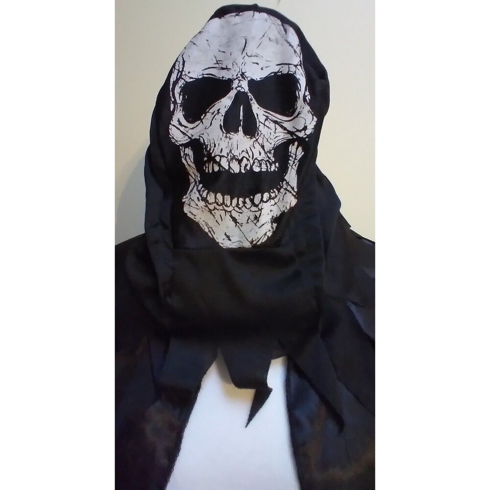 Halloween Set (Cape & Skeleton/Grim Reaper Mask)